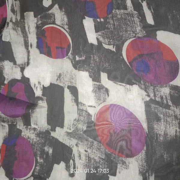 Japenese Wall Art Print On Habutai Satin HSPS56
