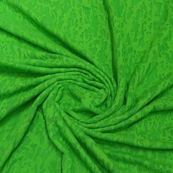 Burnout Pattern On Knitted Fabric KBPS02
