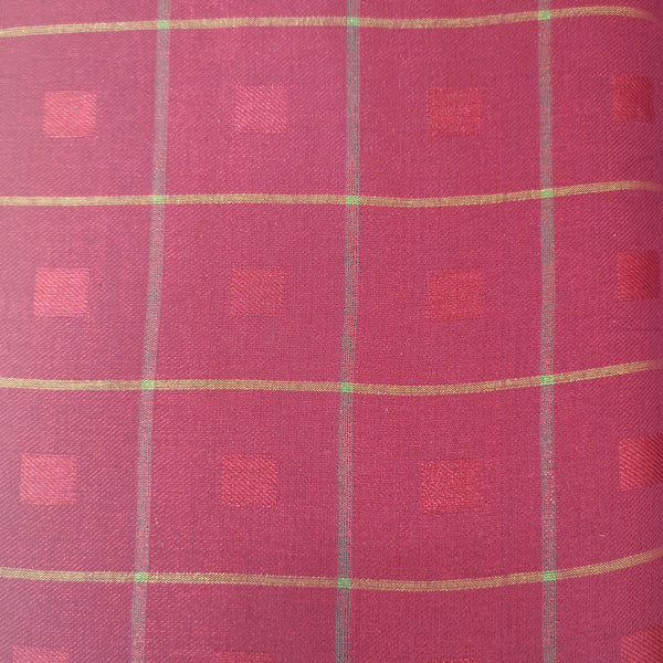 Cotton Lurex Check Yarn Dyed NTCS08