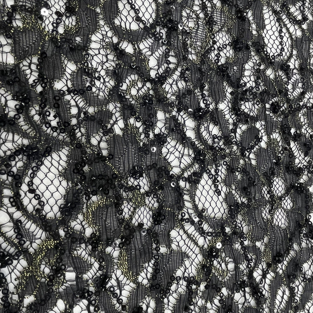 Beaded Chantilly Lace