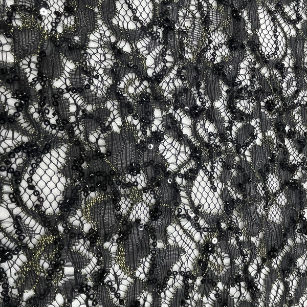 Beaded Chantilly Lace