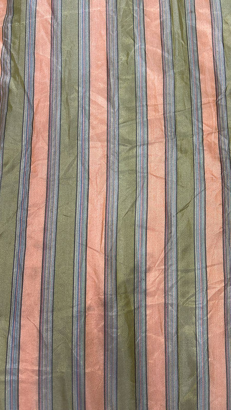 Poly Silk Stripe Yarn Dyed Fabric SFDS100