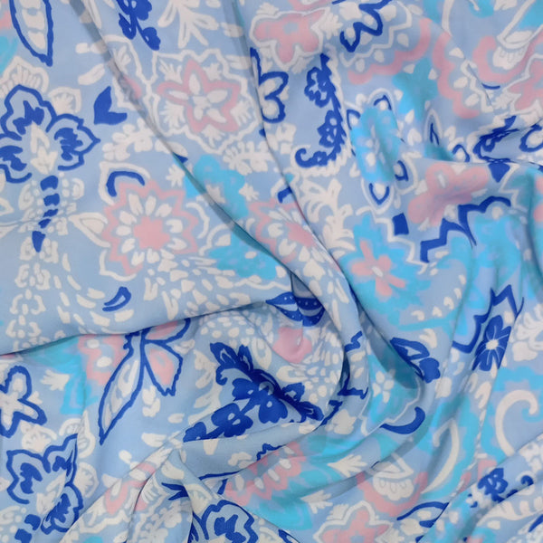 Artwork Print On Royal Georgette RGPB127