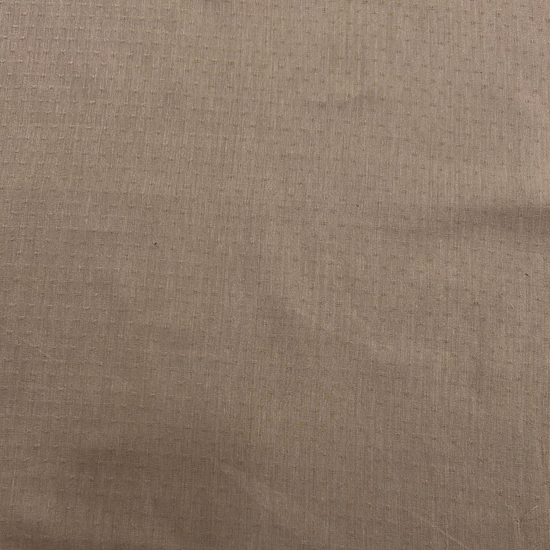 Light Beige  Cotton Silk Dobby Fabric