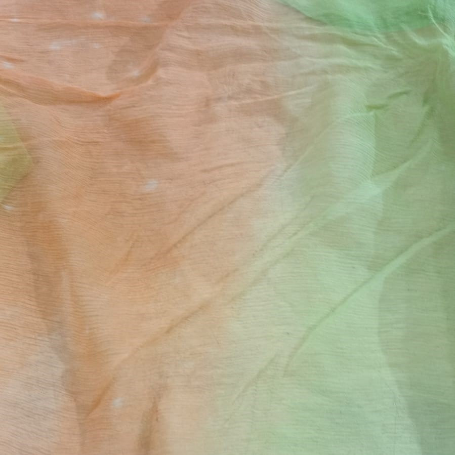 Tie Dye Print On Poly Chiffon PCPS50