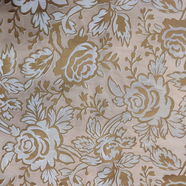 Silk Velvet Brasso Fabric#02