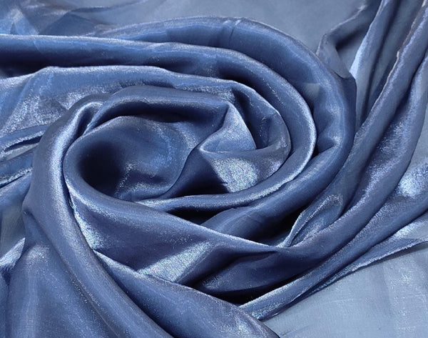 Metallic Organza Dyed Fabric