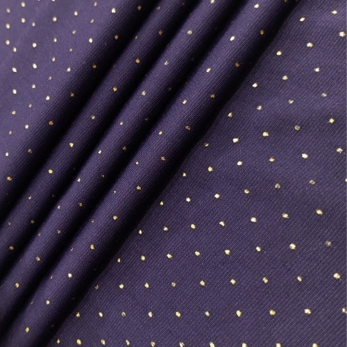 Oscar Knitted Fabric (Dot Foil)