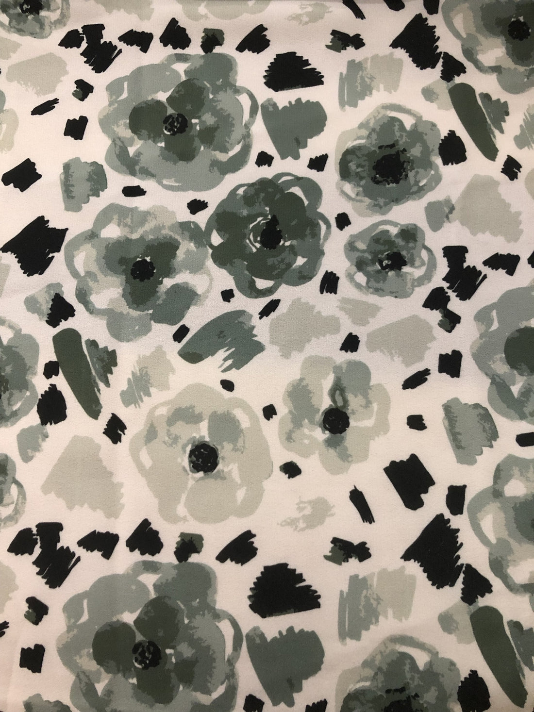 Vintage Floral Print On Royal Georgette RGPB49