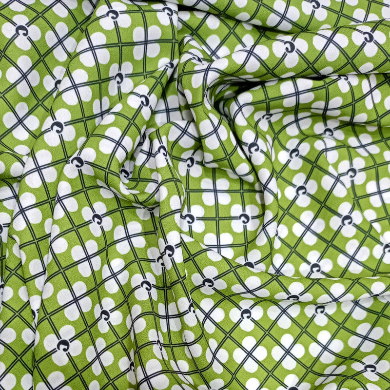 Geometrical Prints On Royal Georgette RGPS39