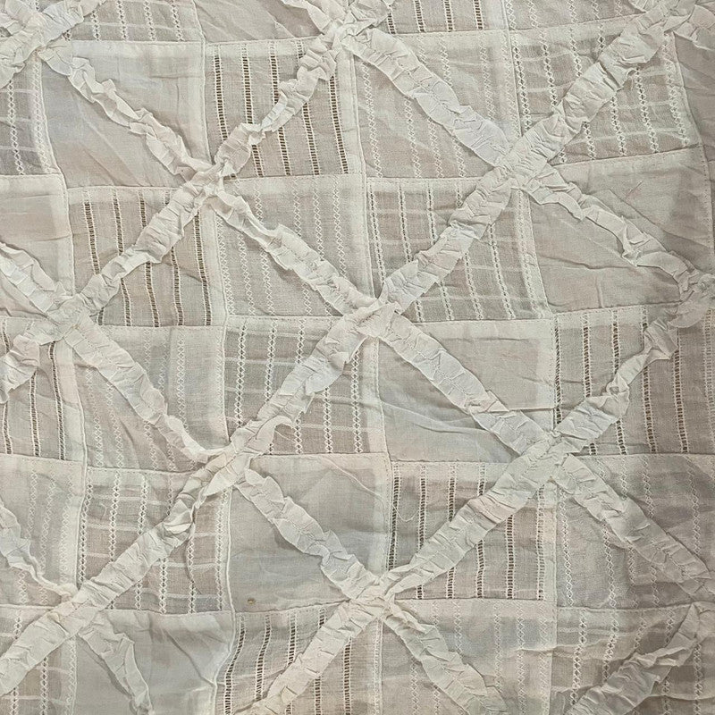 Cotton Embroidered Fabric OSCP313