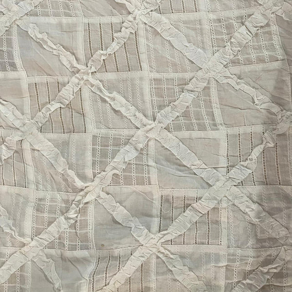 Cotton Embroidered Fabric OSCP313