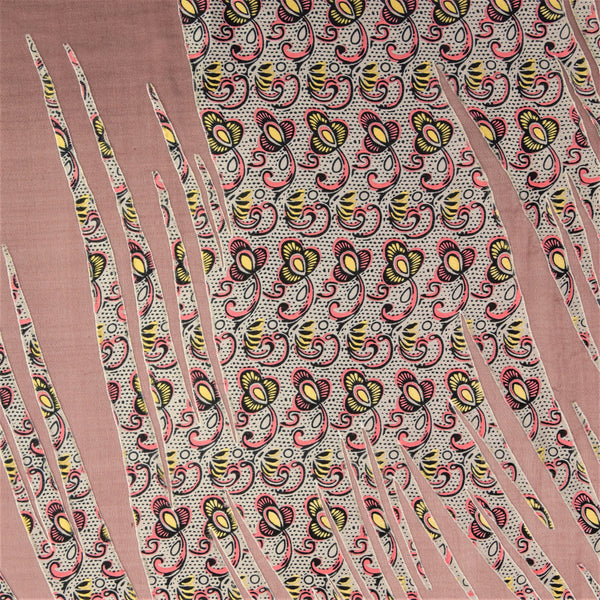 Print On Silk Satin Burnout#12