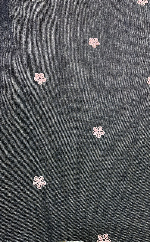 Cotton Embroidered Fabric FFFS04