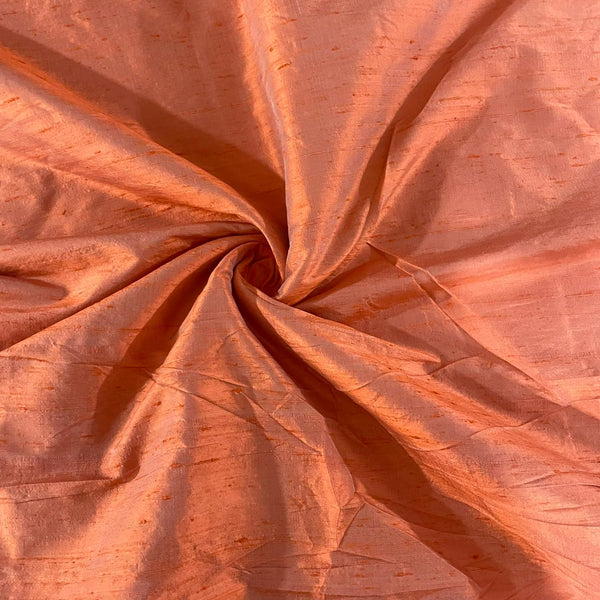 Raw Silk Dupion Woven Fabric RS01