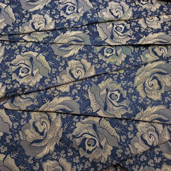 Midnight Print On Chinese Jacquard CJPA04