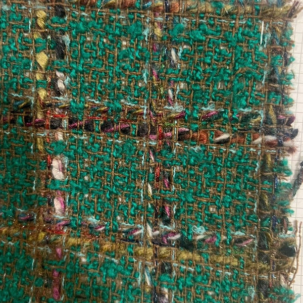 Christmas Checks Boucle Tweed
