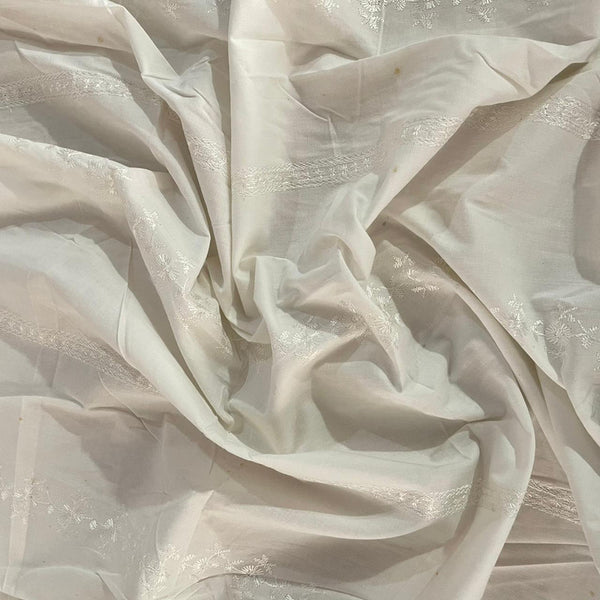 Cotton Embroidered Fabric OSCP312