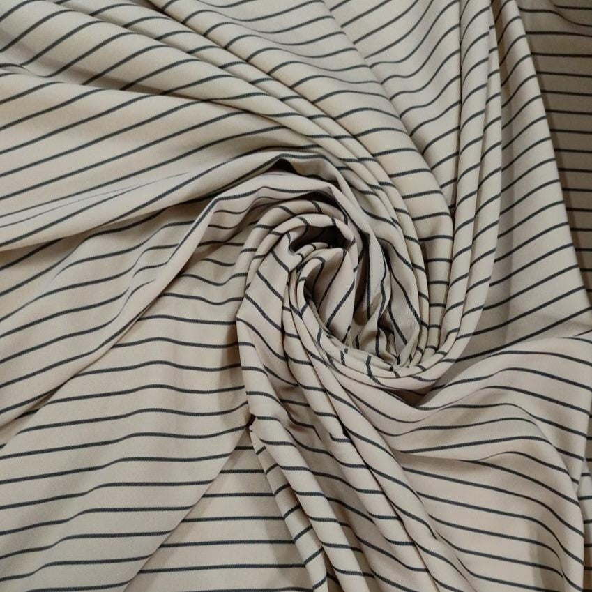 Tokyo Crepe Stripe
