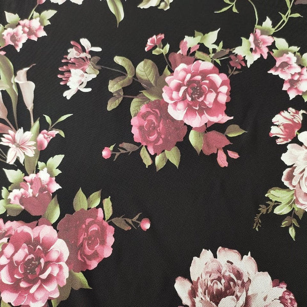 Black Beauty Print On 3D Net DPS01