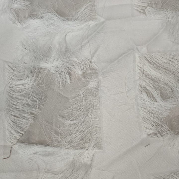 Diamond Crepe White Dyed Fabric