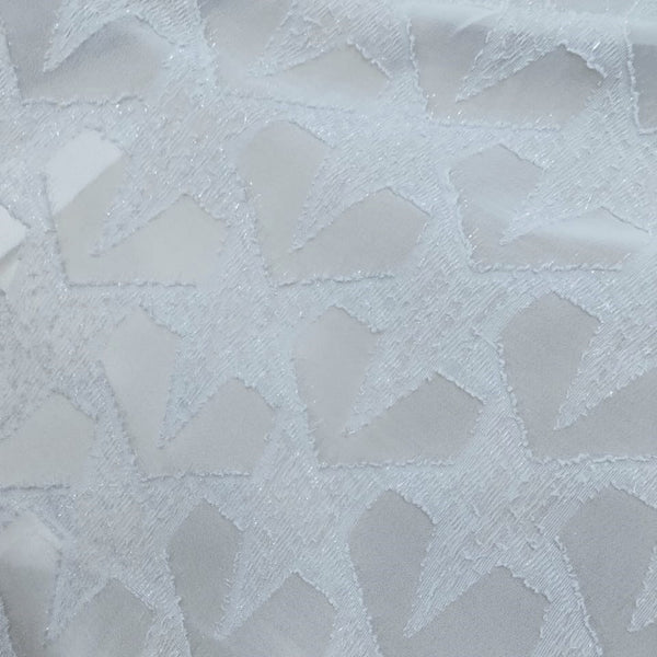 Metallic Jacquard (Star) Dyed Fabric