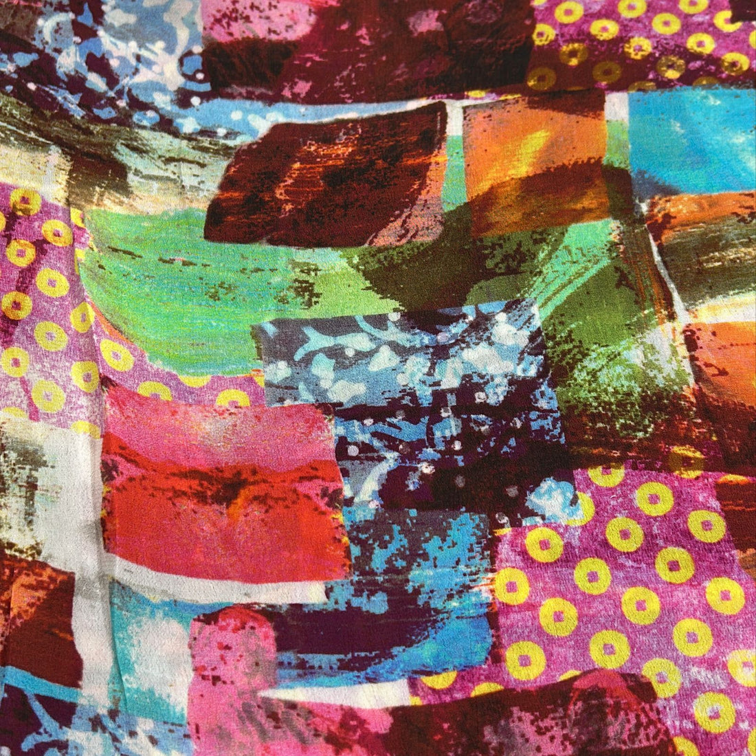 Print On Viscose Crepe #04