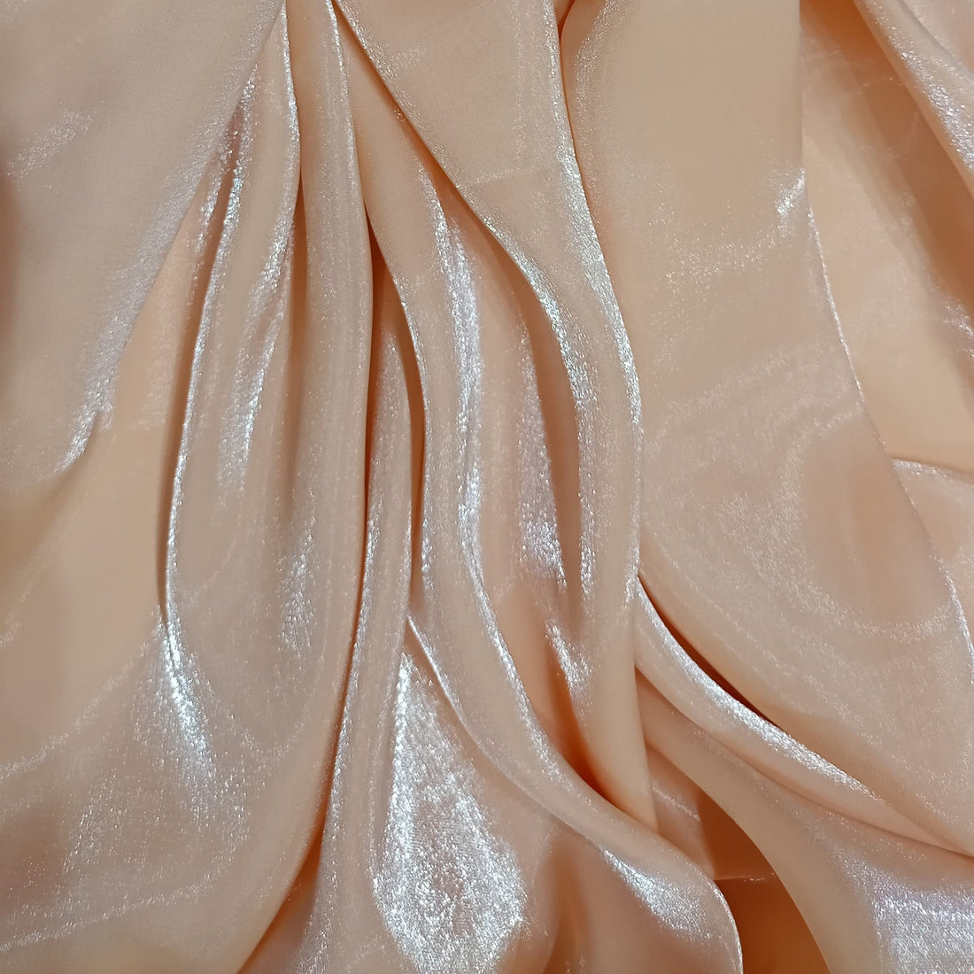 Metallic Organza Dyed Fabric