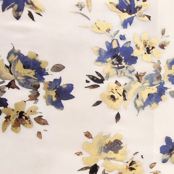 Floral Camouflaged Print On 3D Net 3DPS08