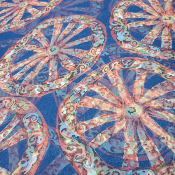 Print On Silk Chiffon SCPS277