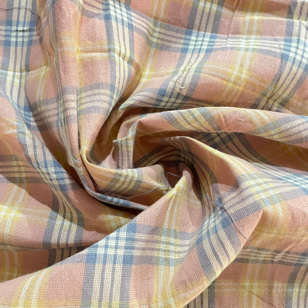 Cotton Check Fabric OSCP109
