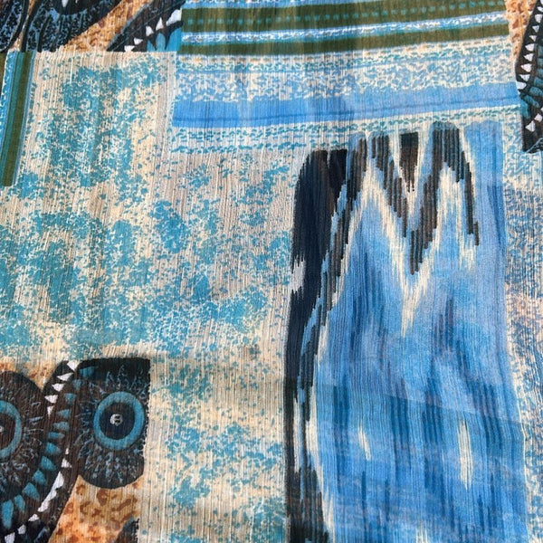 Print On Poly Chiffon NPCS41