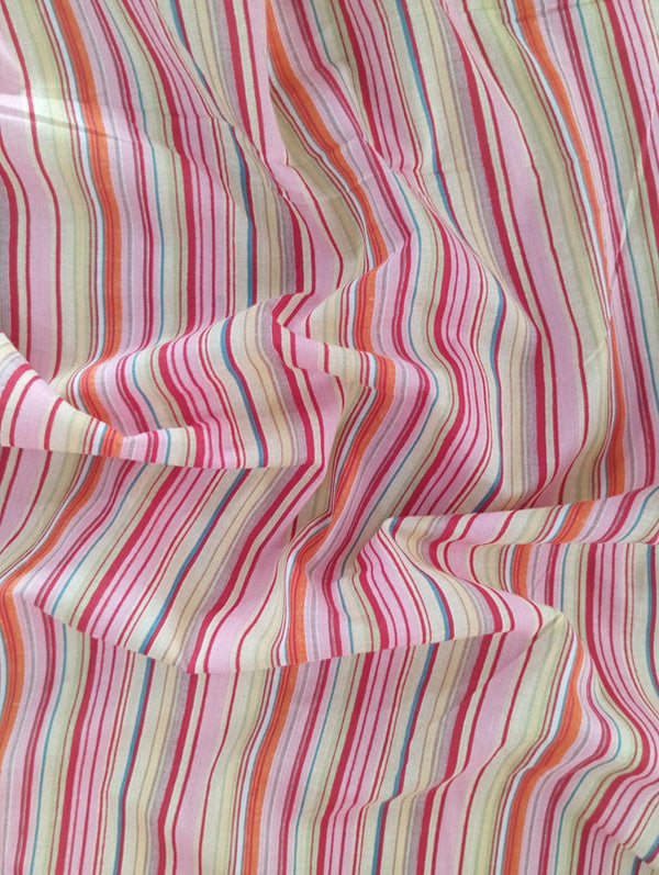 Stripe Print on Cotton Fabric OSCP20
