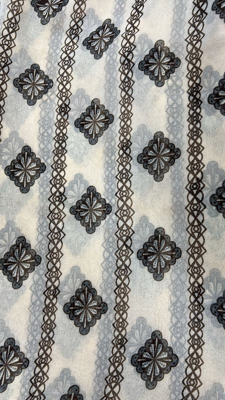 Ekat Georggete Print Fabric SFDS127