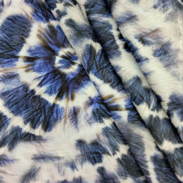 Marble Tie Dye Print On Sumo Satin-SSPS12
