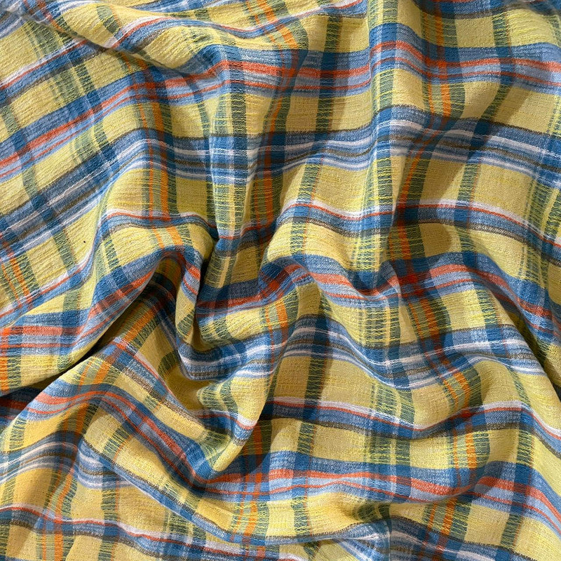 Cotton Check Fabric OSCP101