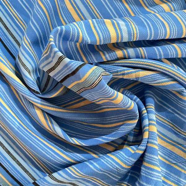 Cotton Stripe Print Fabric OSCP110