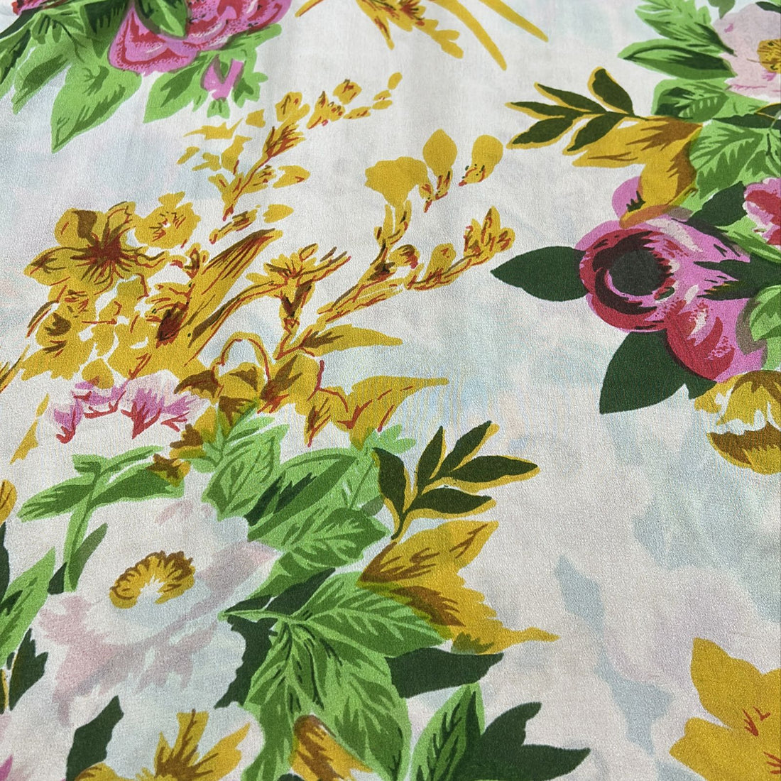 Print On Silk Crepe #02