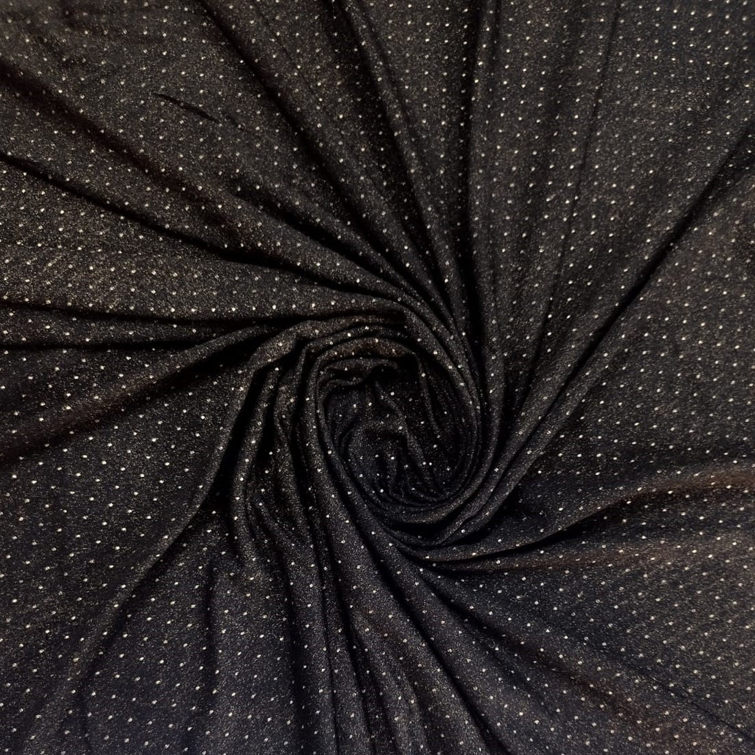 Oscar Knitted Fabric (Dot + Smoke Foil)