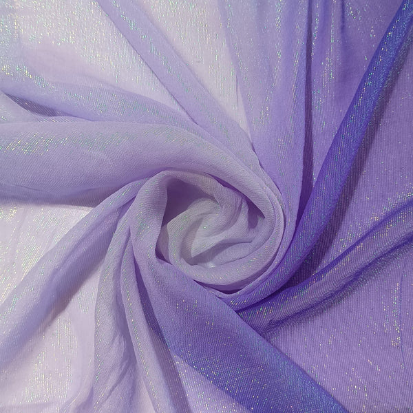 Rainbow Silk Georgette