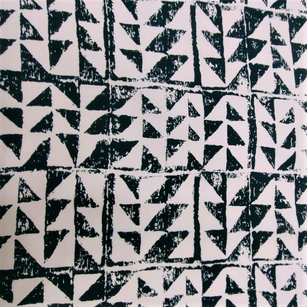 Chevron Artwork Print On Sandwash Crepe SCPS13