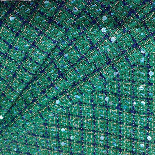 Christmas Checks Boucle Tweed