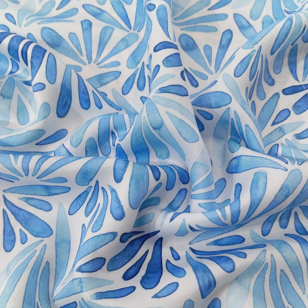 Splash Of Water Print On Sumo Satin-SSPS16