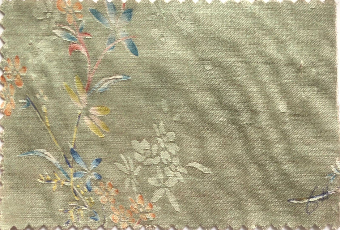Silk Linen Jacquard (SLQ106-Mint)