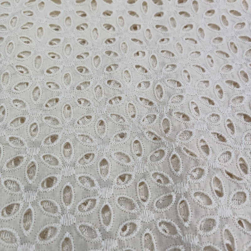 Cotton Schiffli Fabric CFFS14
