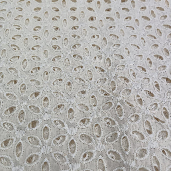 Cotton Schiffli Fabric CFFS14