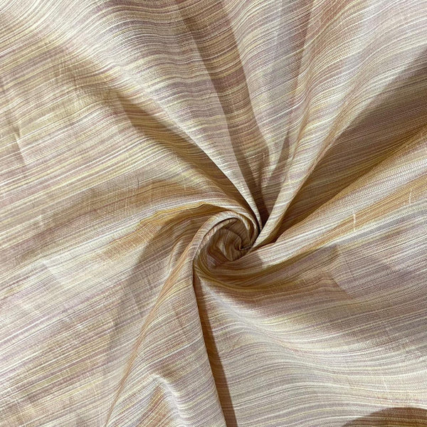 Dupion Silk -Multi Colour -Stripes