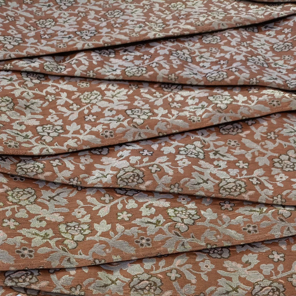 Aqua Print On Chinese Jacquard CJPA16
