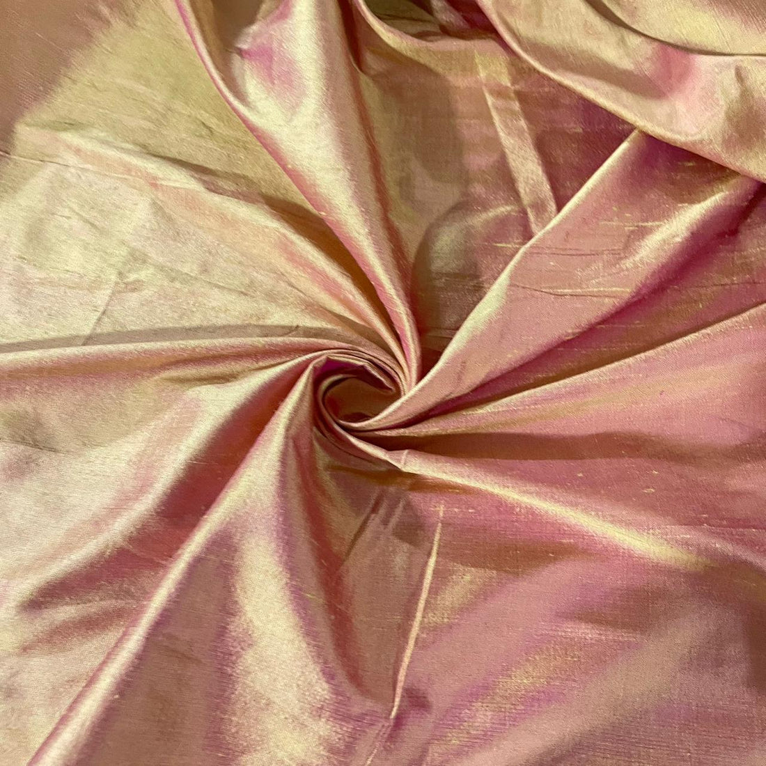 Dupion Silk Dyed Woven Fabric DS 38