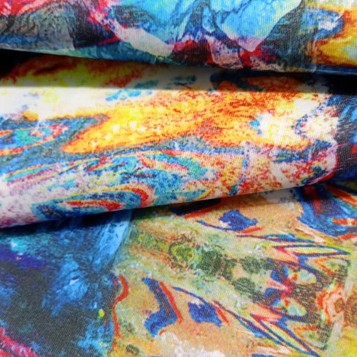 Abstract Shade Print On Neoprene NPPS02